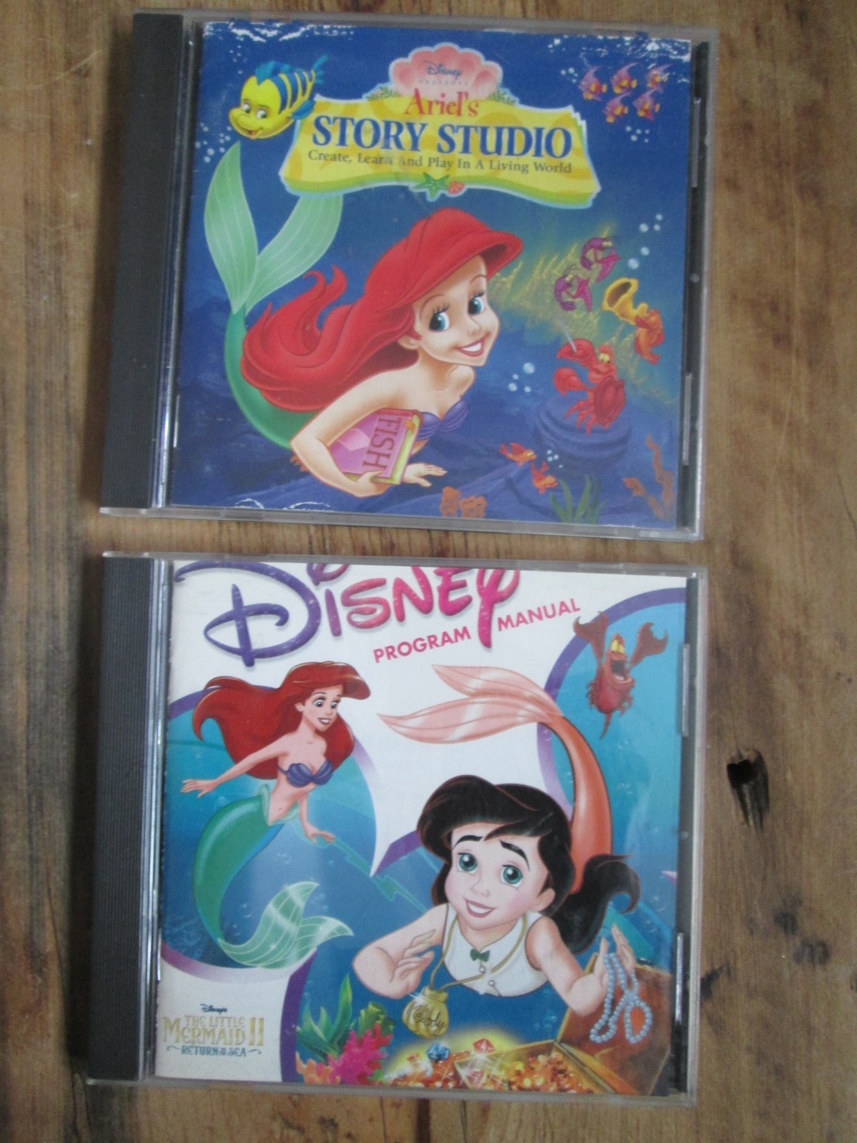 Disney Ariel's Story Studio PC CD-ROM Little Mermaid Interactive Software MAC WI