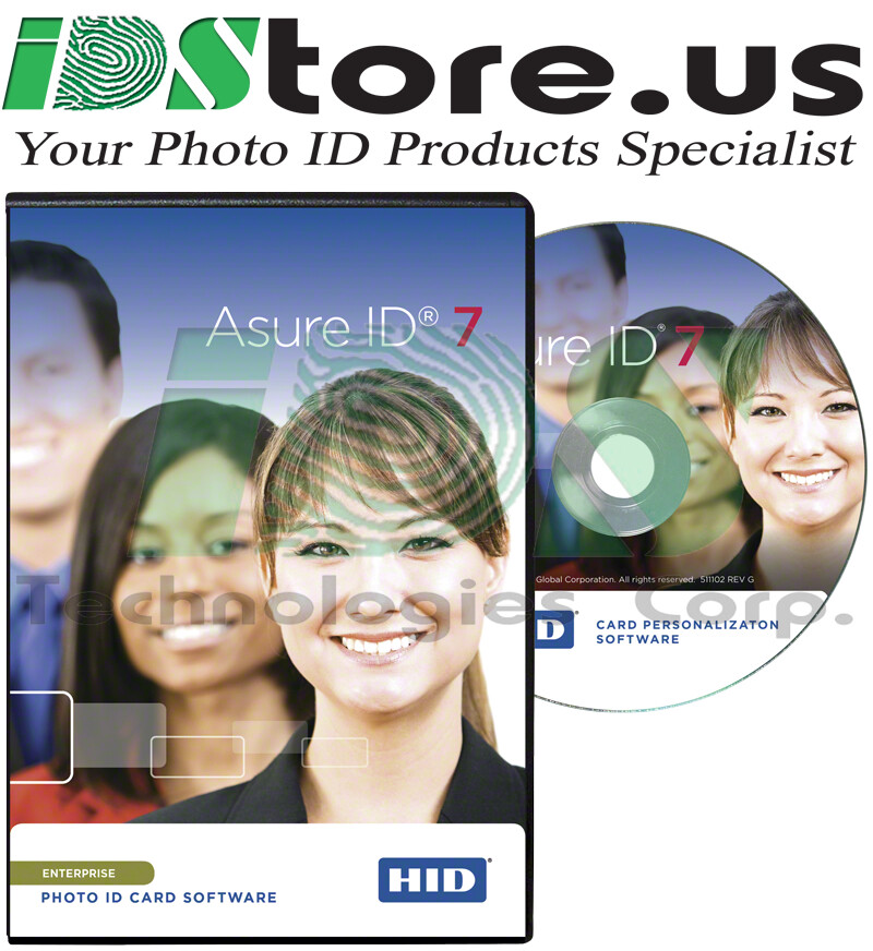 HID Asure ID 7 Enterprise Edition ID Card Design Software (86413)