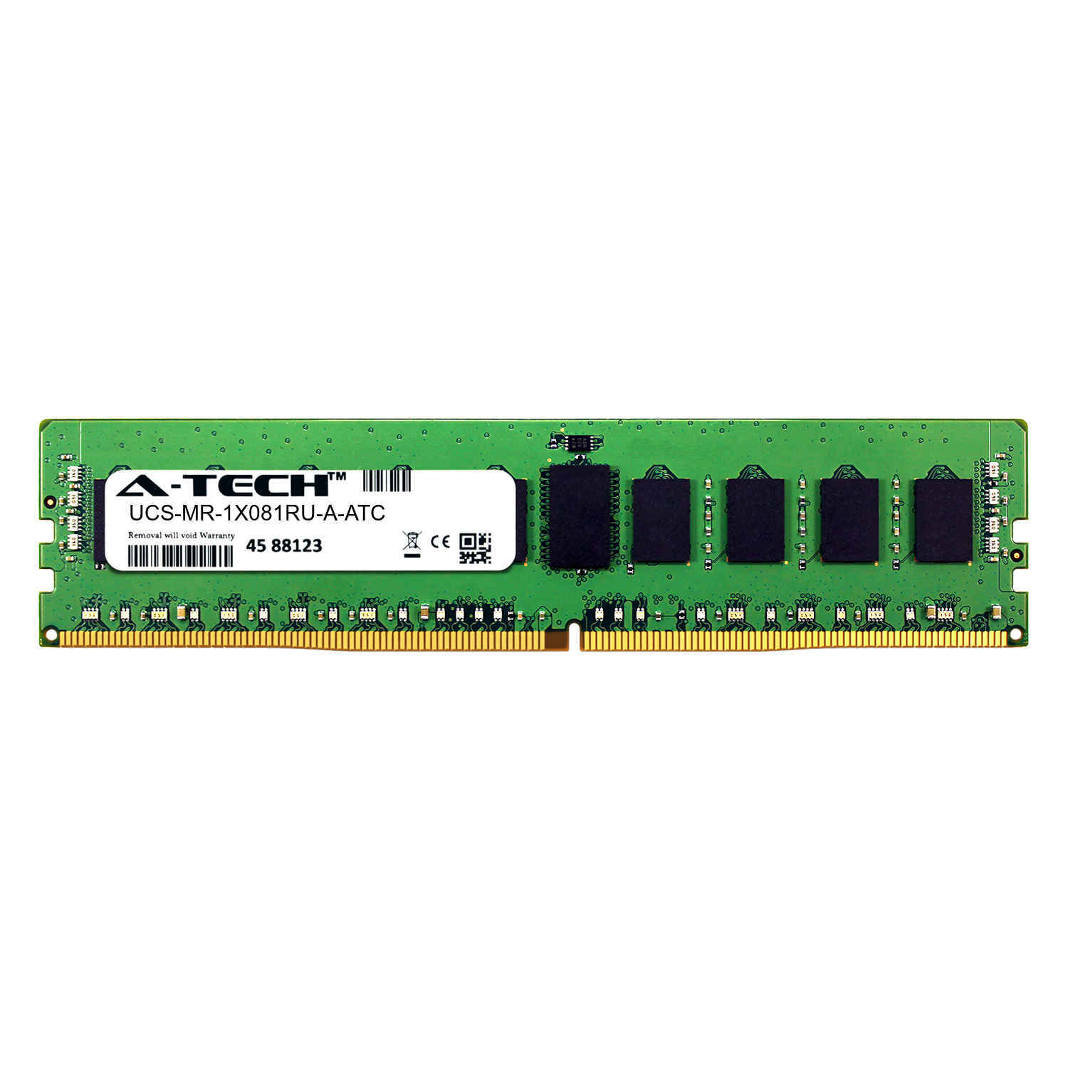 8GB DDR4 PC4-17000 ECC RDIMM (Replacement for Cisco UCS-MR-1X081RU-A) Memory RAM