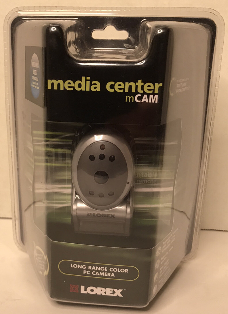 LOREX MEDIA CENTER MCAM LONG RANGE COLOR PC CAMERA NEW DMC 2161 