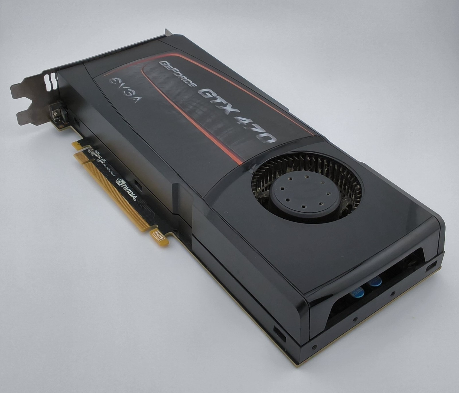 EVGA GeForce GTX 470 1280MB GDDR5 PCIe Graphics Card Fermi Vintage Retro Gaming