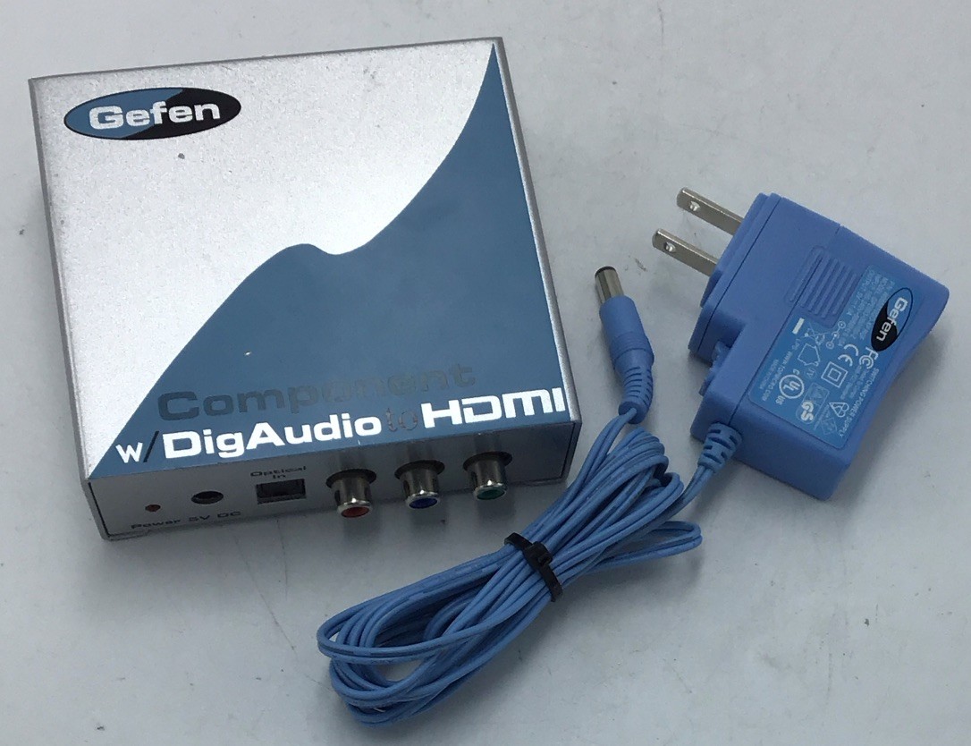 Gefen COMP DIGAUD-2-HDMI Component With DigAudio to HDMI - Power Supply B00