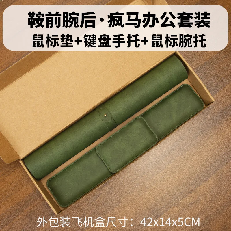 Desk Mat Waterproof PU Mouse Pad Large Mousepad Laptop Non-Slip Desk Pad Keyboar