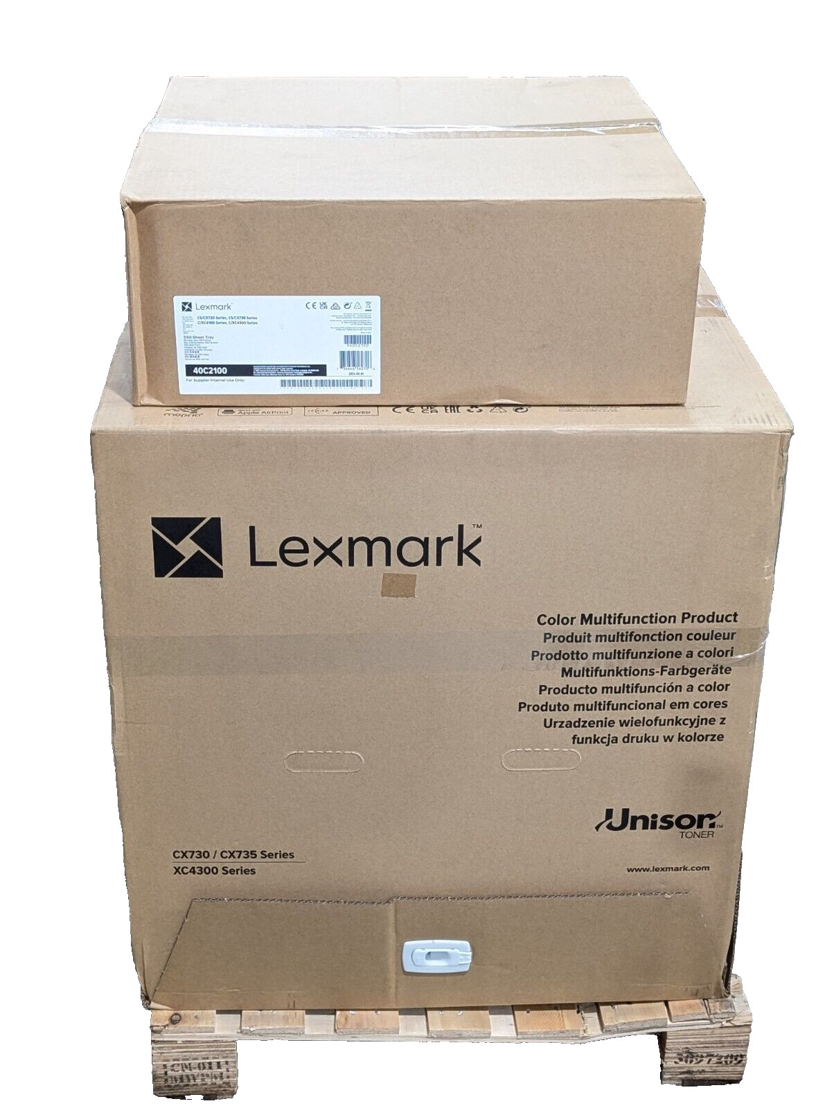Lexmark CX735 Multi Function Printer Color 47C9600 *NEW IN BOX w/ 550 Sheet Tray