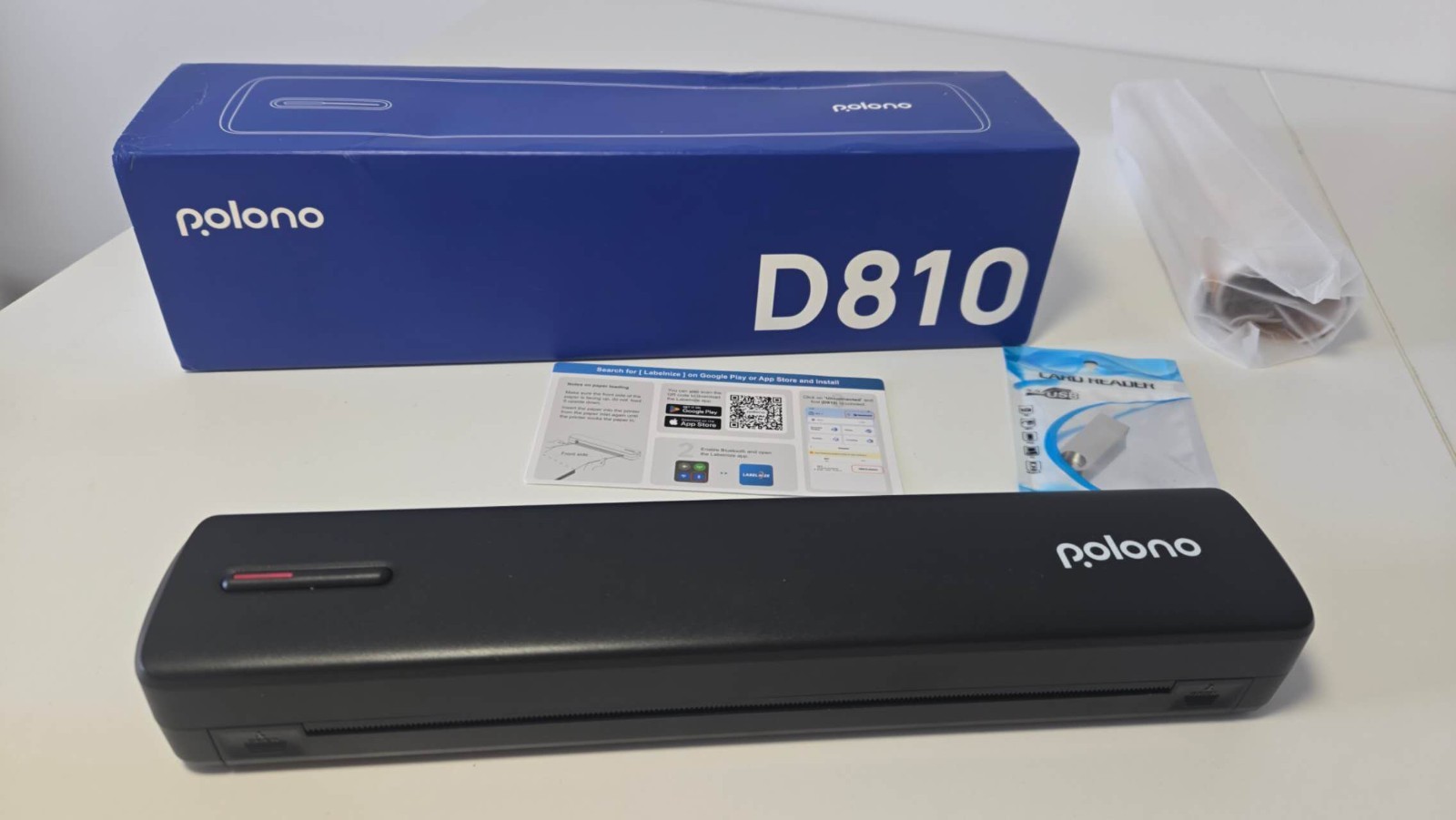 Polono D810 Portable Thermal Printer