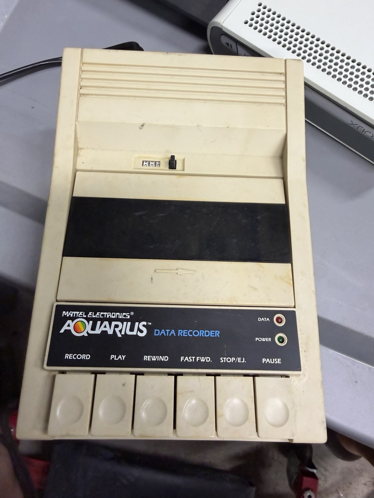 Mattel Electronics Aquarius Cassette Data Recorder Tape Drive Peripheral