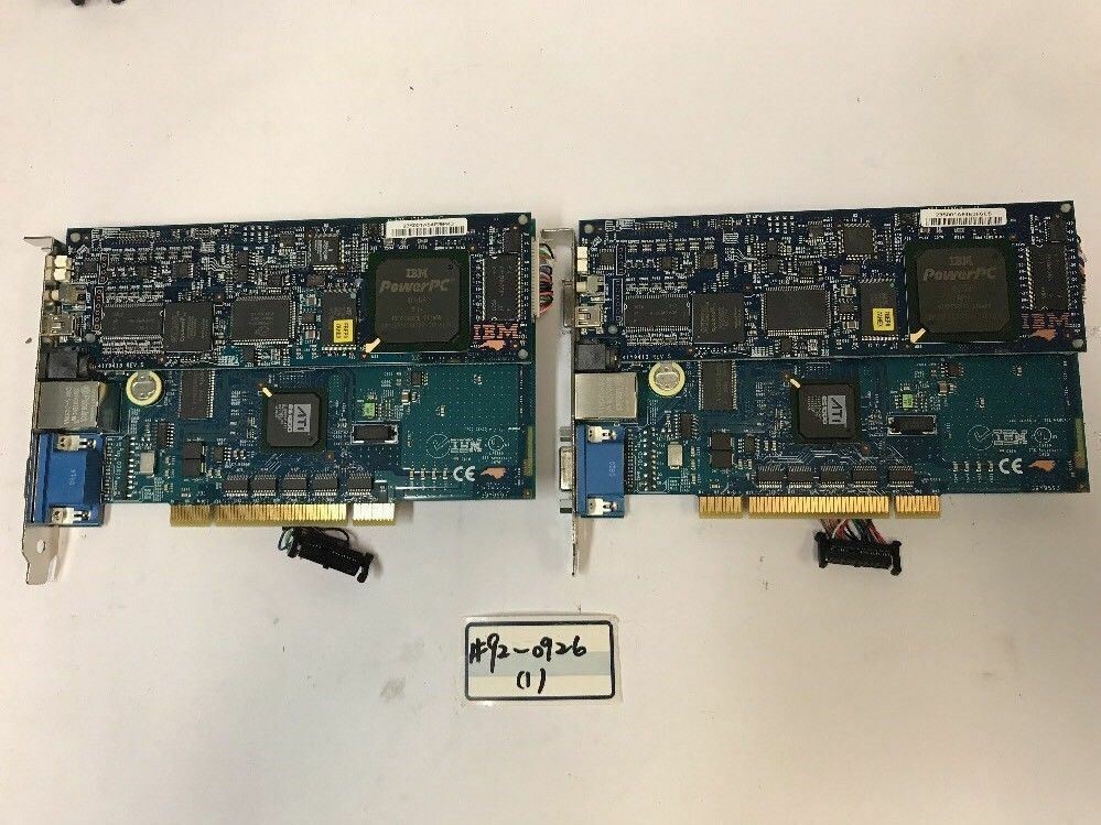 - 2x IBM FRU 44T1413 PCI Remote Supervisor Card for X3950 M2, X3850 M2 Server