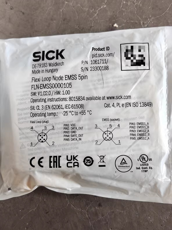 1 Pcs Brand New SICK FLN-EMSS0000105 Sensor Spot Goods Fast shipping DHL/Fedex