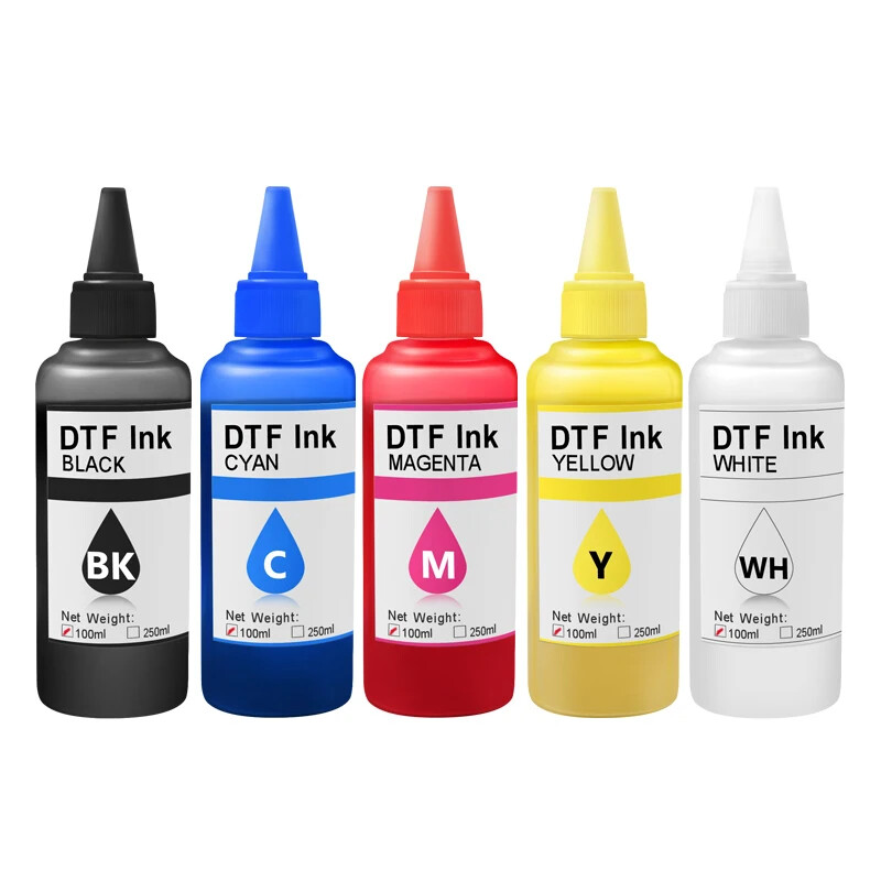 100ML 6 Colors/set  DTF Textile Ink for DTF Transfer A3 Printer