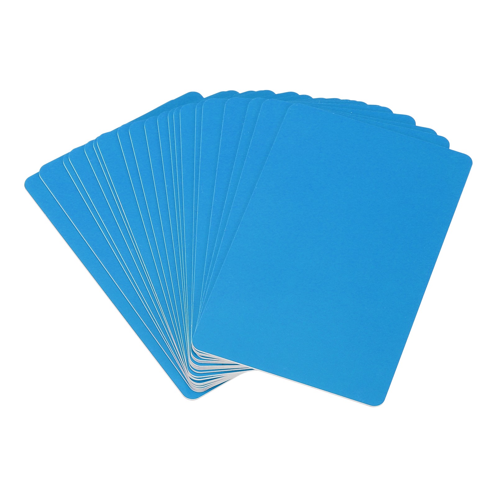20 Pcs Blank Cards Inkjet Plastic ID Card CR80 30 MIL Glossy Blue