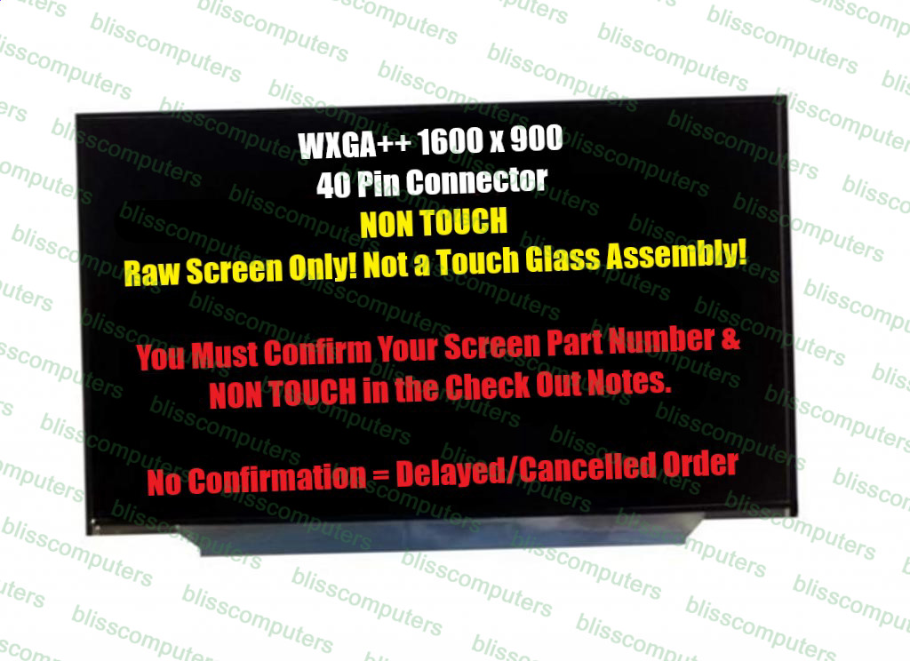 14.0" WXGA+ LAPTOP LED LCD Screen B140RTN01.0