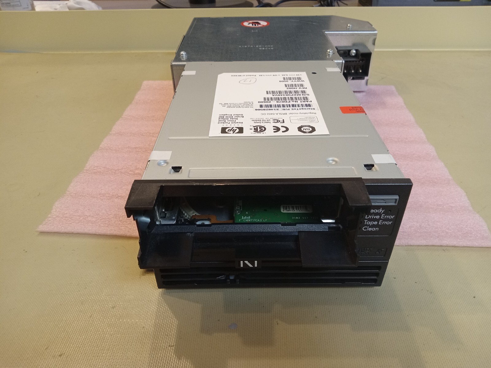 HP Ultrium LTO-3 Internal Tape Drive BRSLA-0402-DC Model LTO3-001 PD078