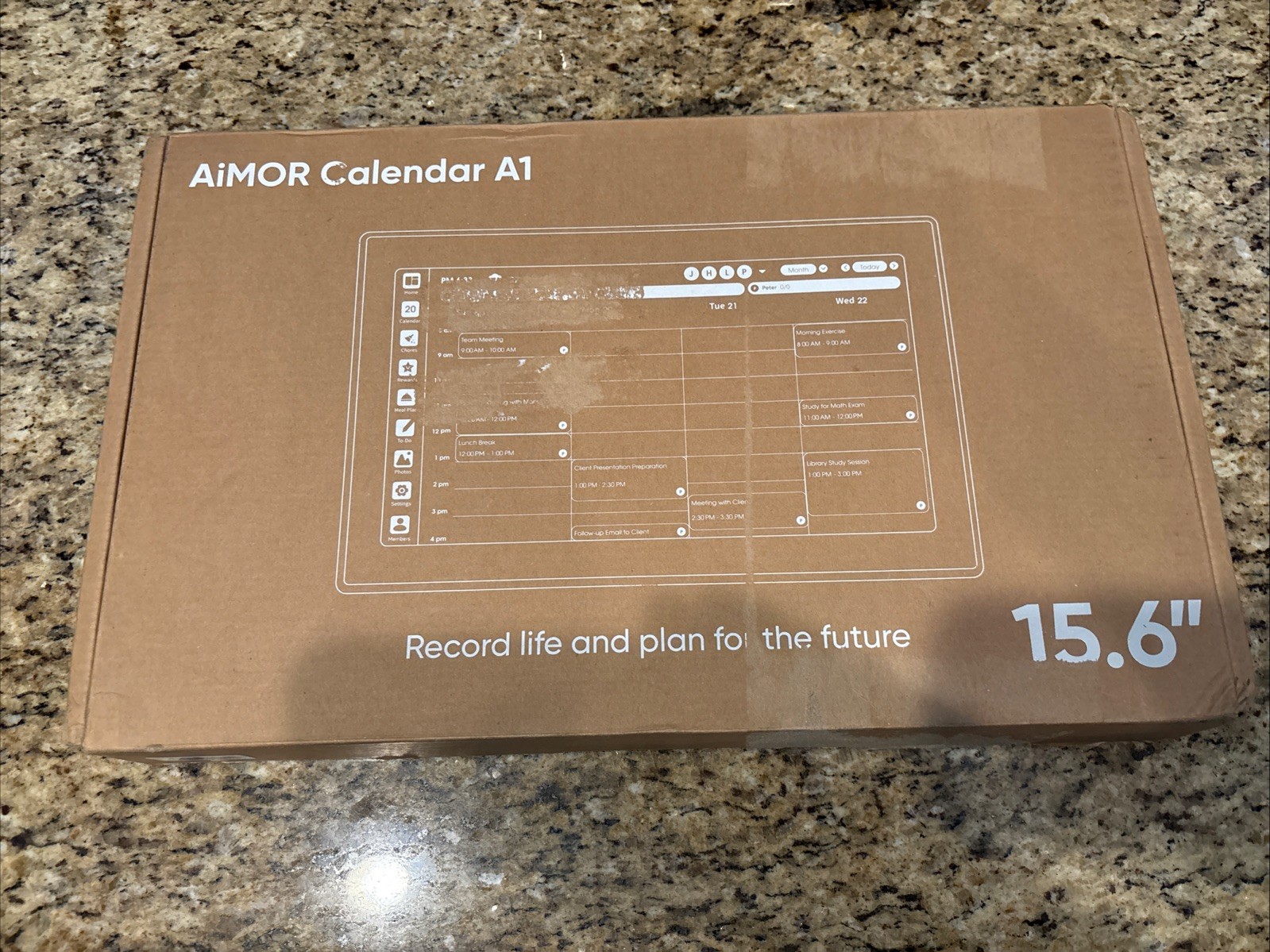 15.6-Inch Smart Digital Calendar, Planner & Chore Chart, 1080p FHD IPS 64GB/4GB