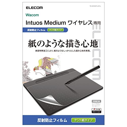 Wacom LCD Pen Tablet Film TB-WIWMFLAPLL Intuos medium Paper Texture Kent Pa JPN