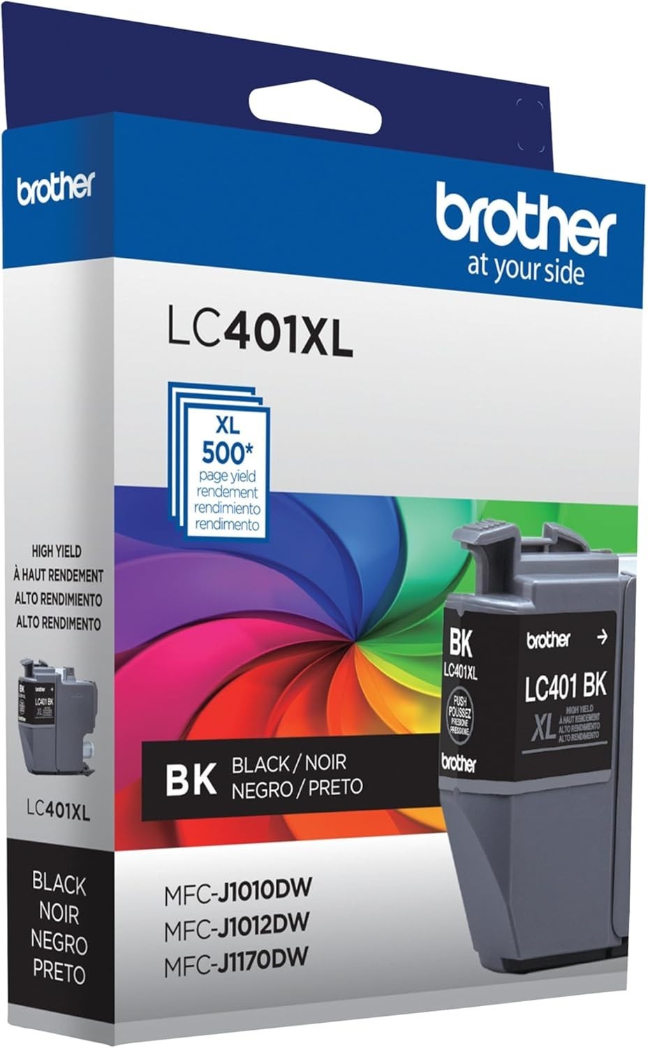 NEW Brother Genuine Original LC401XLBK High Yield Black Ink Cartridge INKJET