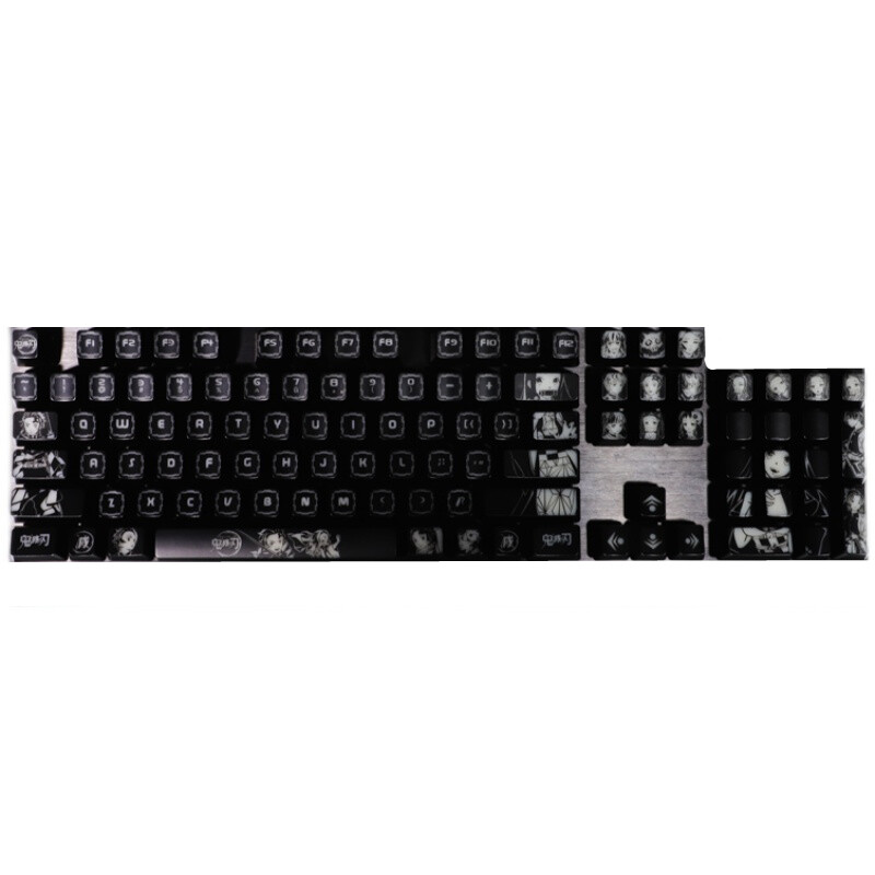 Demon Slayer Keycap 104 OEM ABS Key Caps For 6.25X Cherry 6.5X Corsair Keyboard