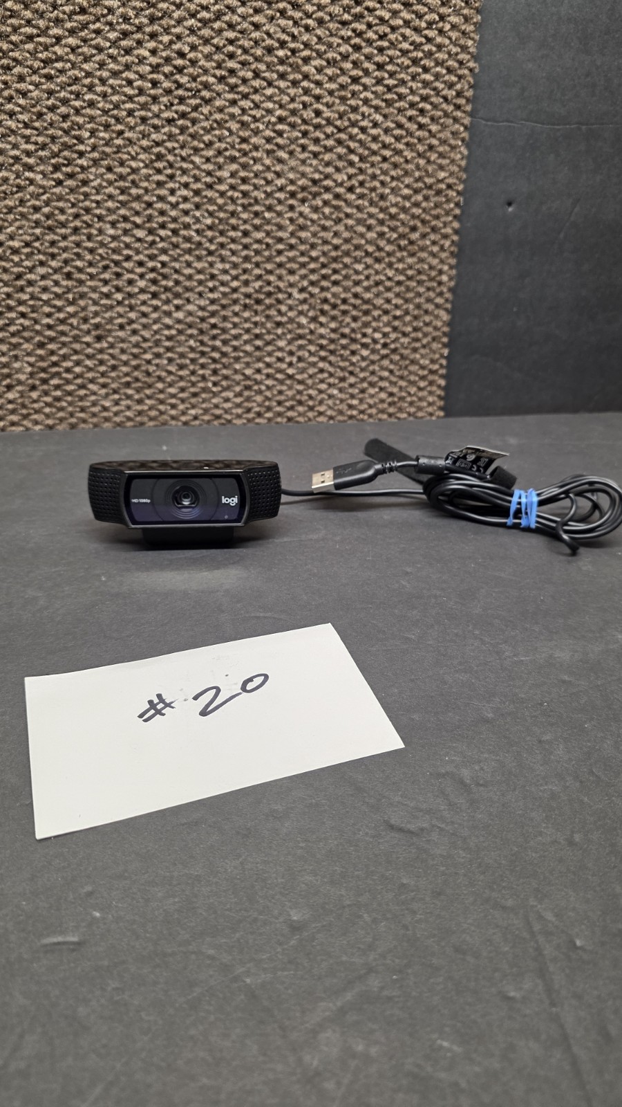 Logitech HD 1080p USB Webcam High Definition V-U0028 Works Ships Fast
