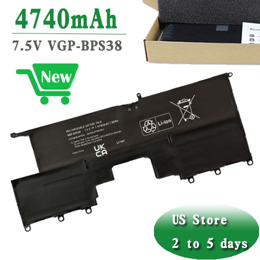 VGP-BPSE38 VGP-BPS38 Battery For Sony PRO11 PRO13 P132200C P13226SC SVP13217SC