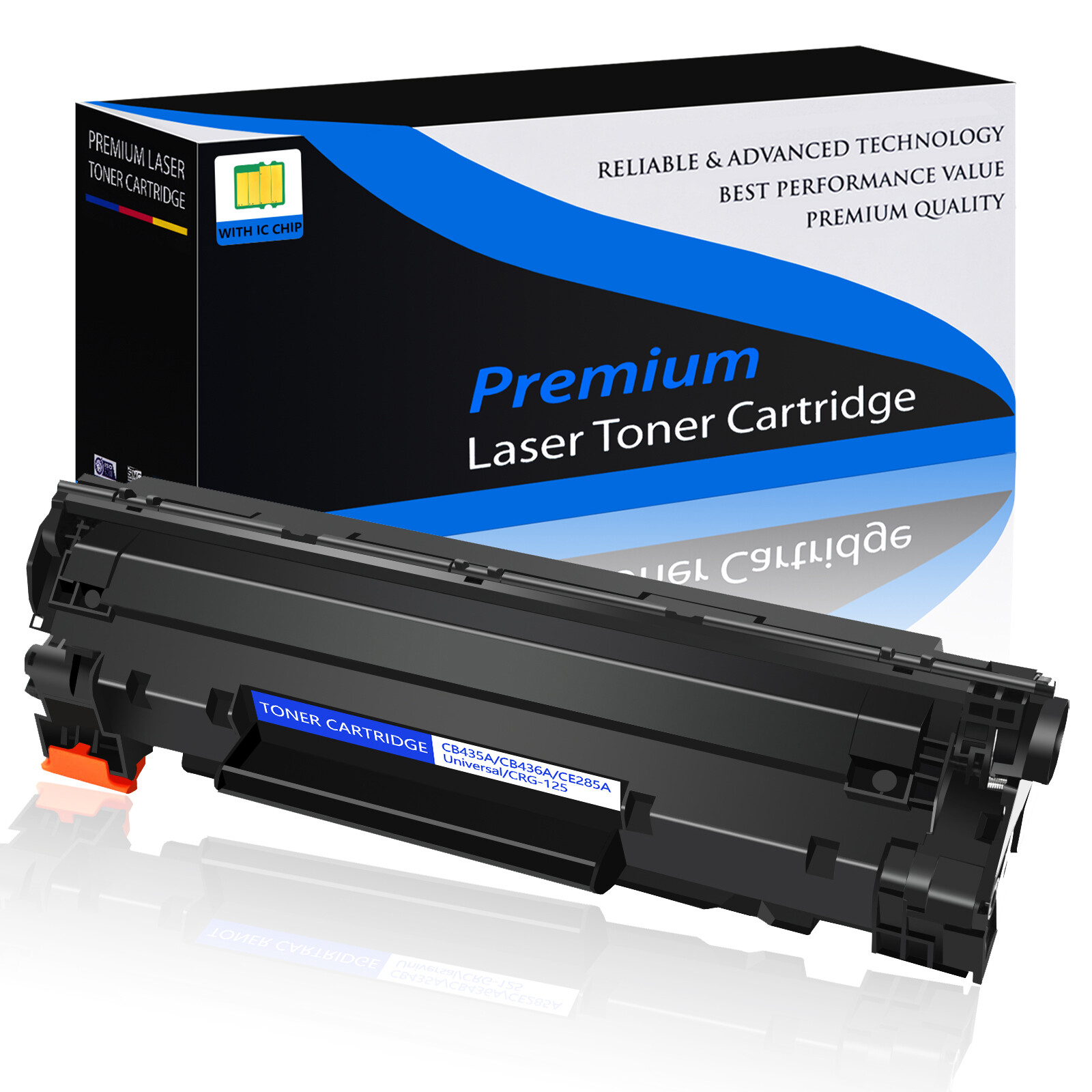 1-4PK CRG125 For Canon 125 Toner Cartridge ImageClass LBP6030W LBP6030 LBP6000