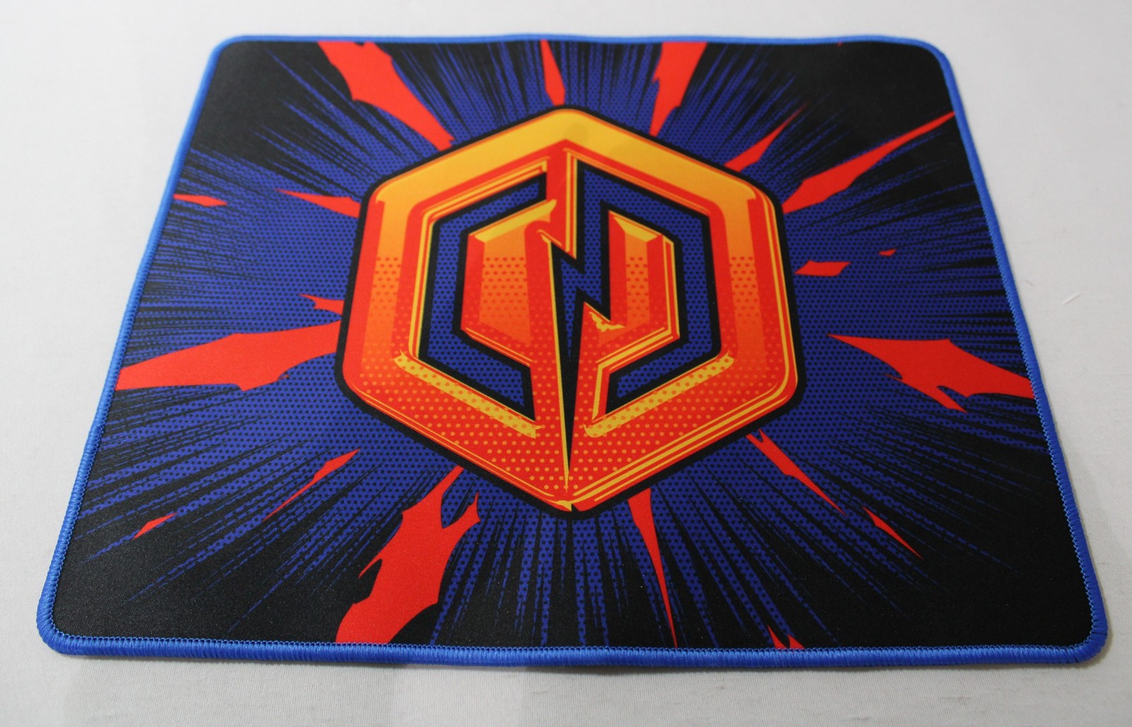 CyberpowerPC Adult's FPS Burst Gaming Mouse Pad CG2 Orange Burst One Size NWT