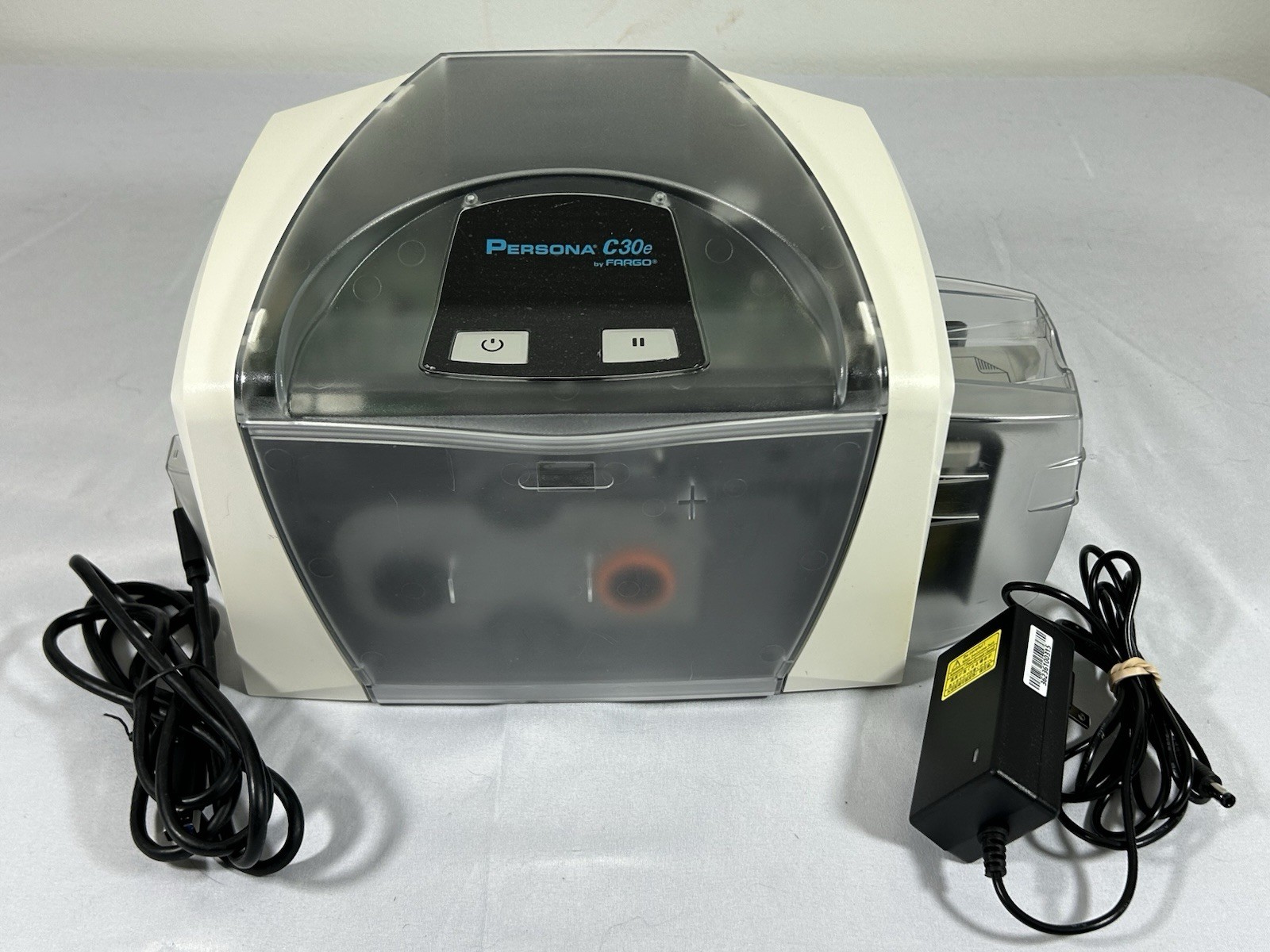 Fargo Persona C30e Single-sided Full Color ID Card Badge Printer USB