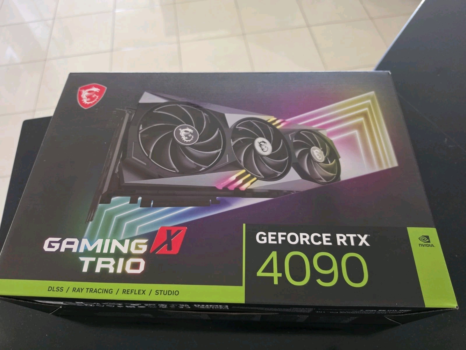 MSI NVIDIA GeForce RTX 4090 GAMING X TRIO Graphics Card