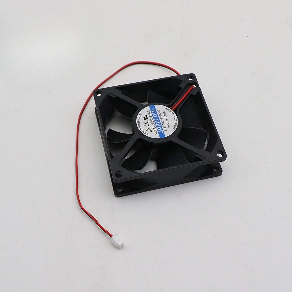1PCS NEW Jamicon JF0825S2H-R 80*80*25mm Inverter Silent Fan DC 24V 0.15A 2wire