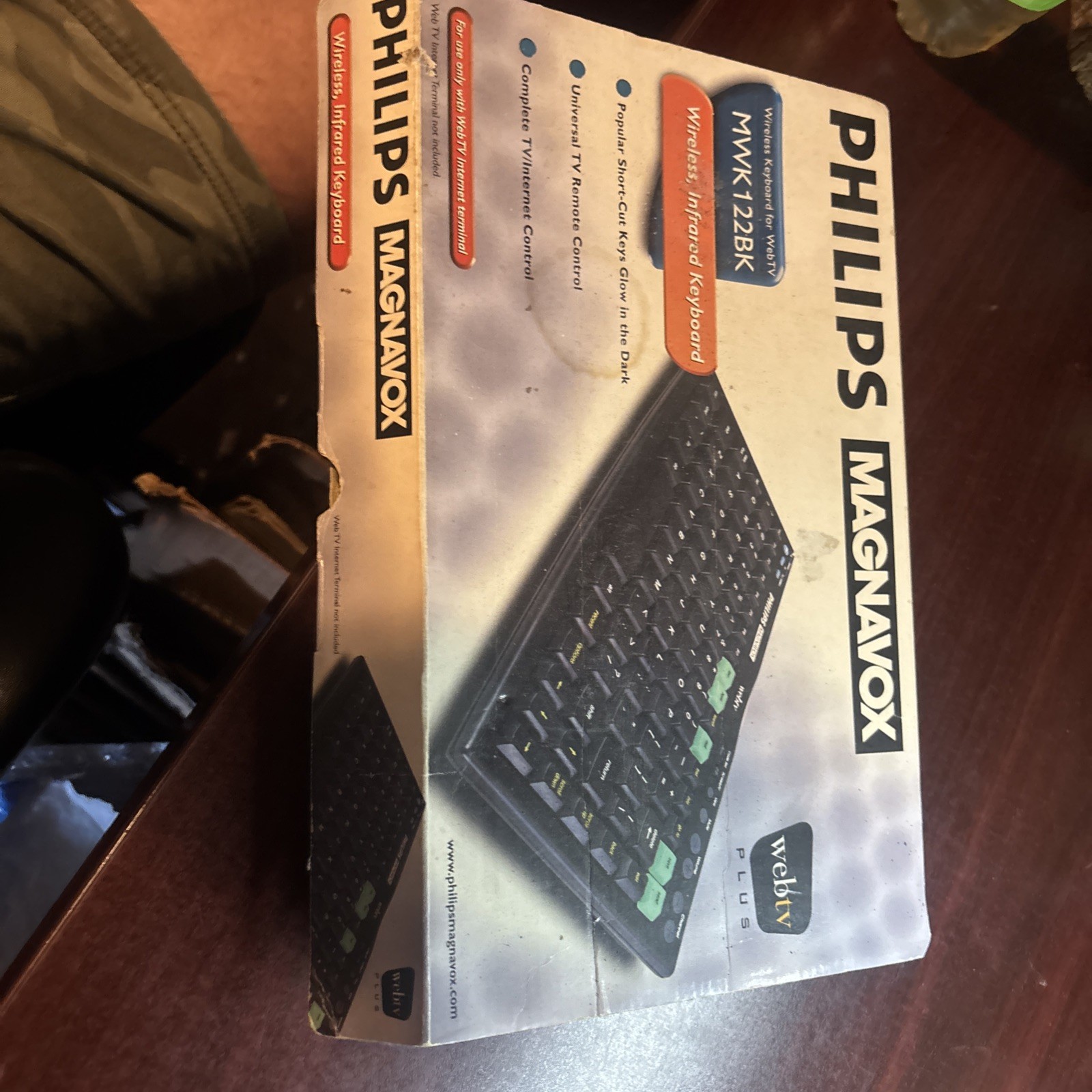 Philips MWK122BK Wireless WebTV Keyboard