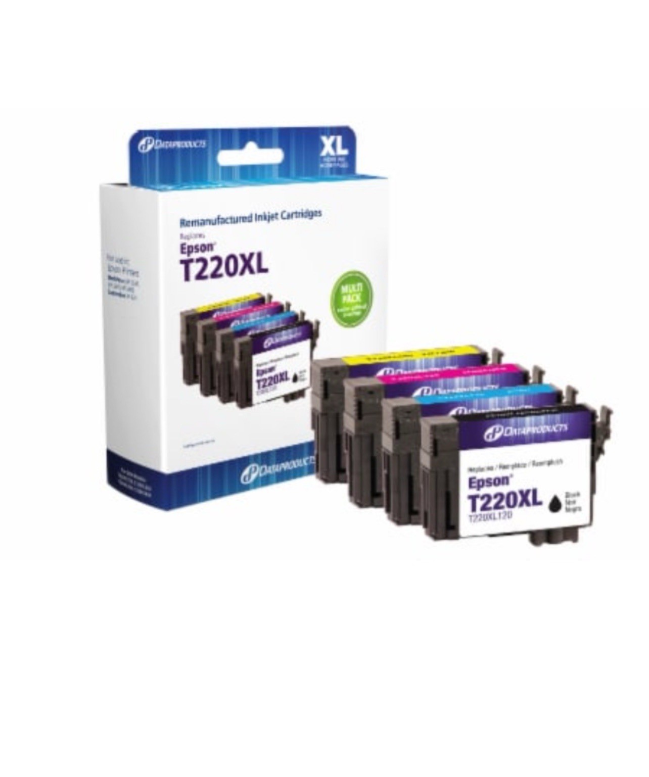 Dataproducts  Inkjet Cartridges Epson T220XL Multi-Pack 4 Colors