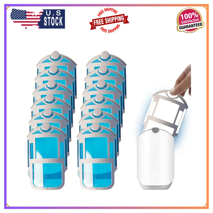 12 Pack Refill Cartridges for Flying Insect Trap M364 and Max Replacement