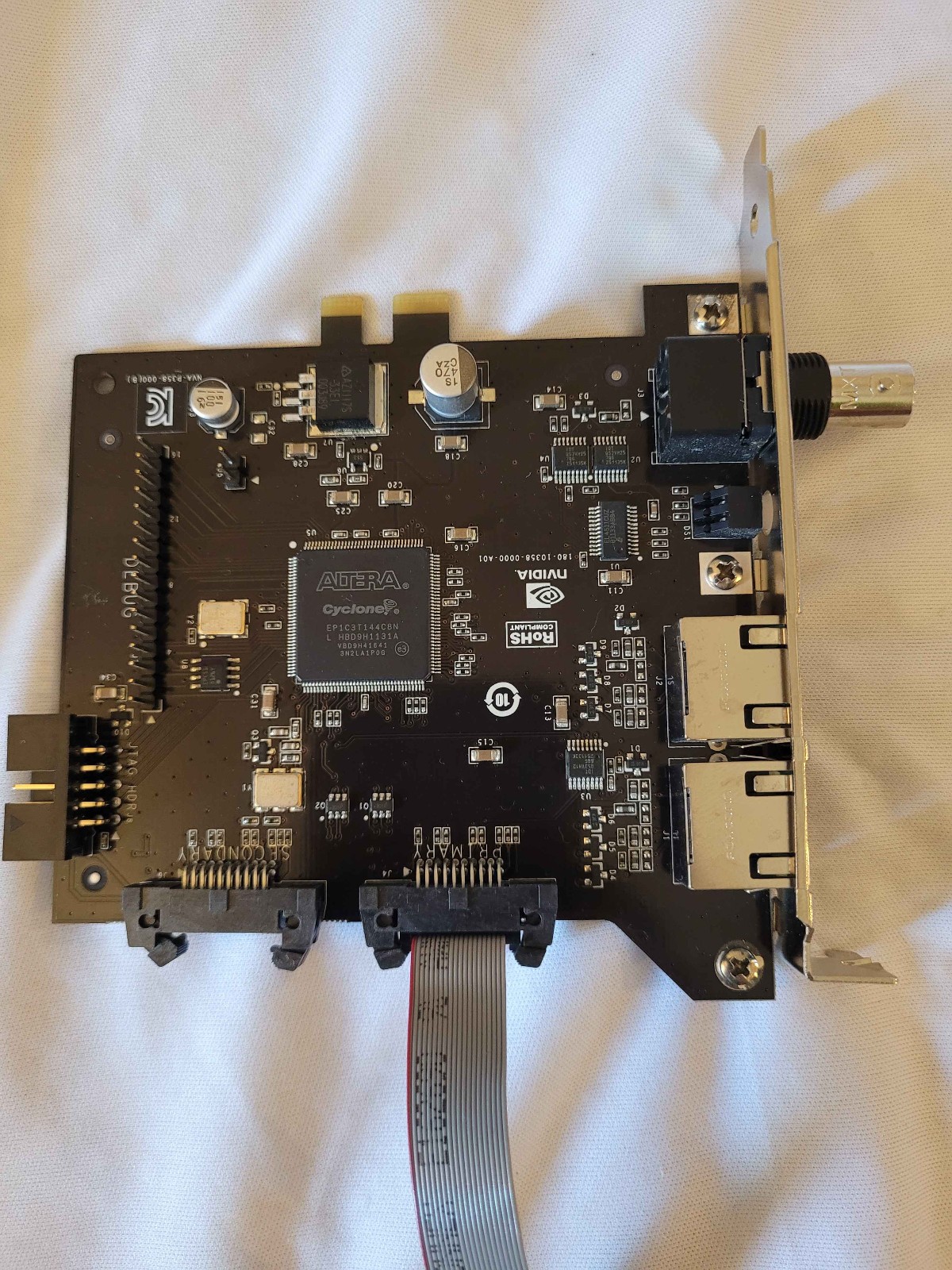 PNY NVIDIA Quadro G-Sync Genlock/Framelock VCQFXGSYNCG80 with cord
