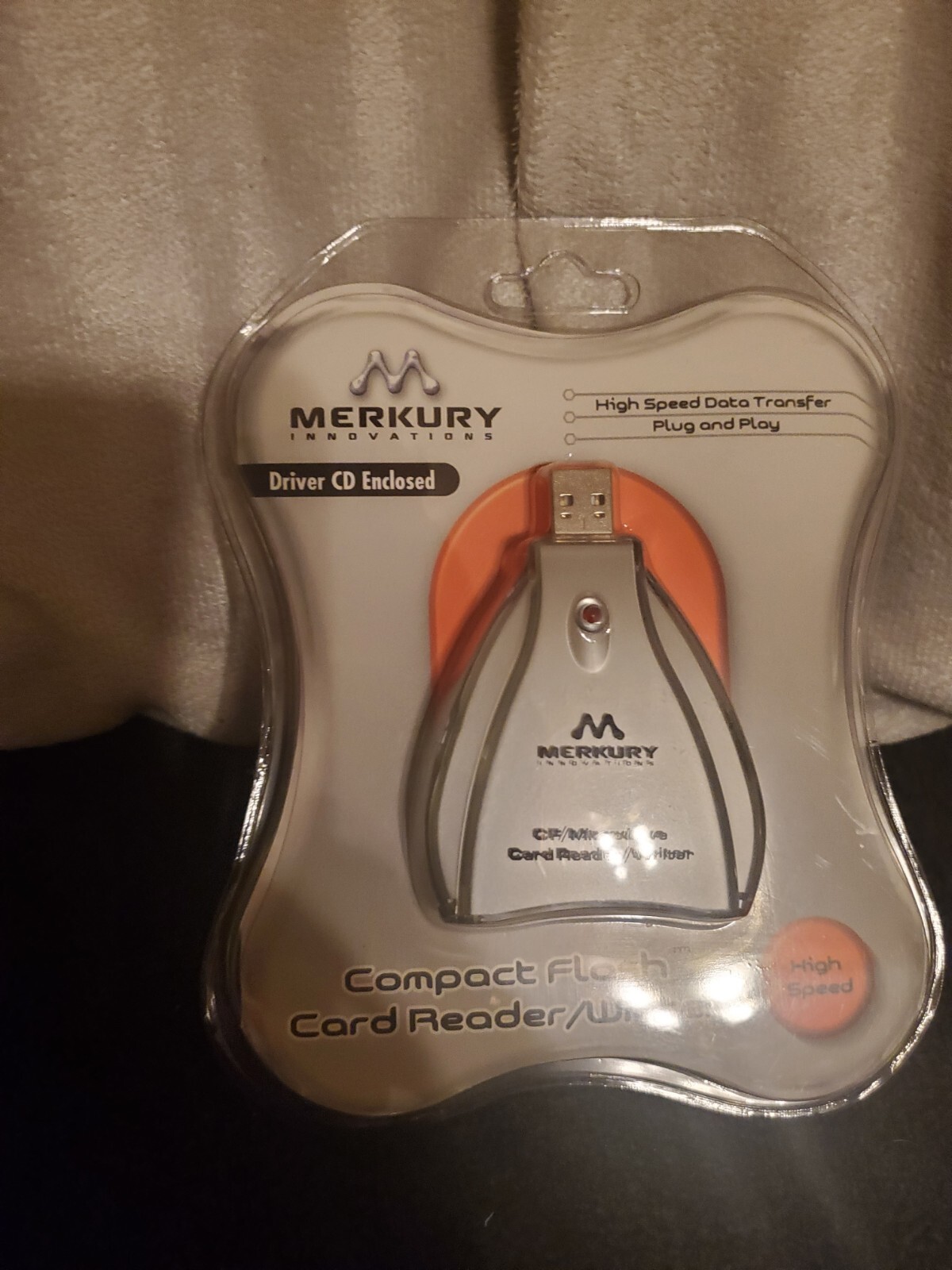 Merkury Innovations Compact Flash Card READER/WRITER High Speed