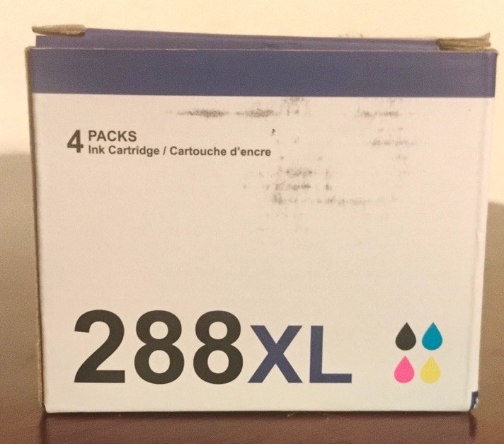 E-Z Ink 288XL Open Box Ink Cartridge 4-Pack for Epson CMYK