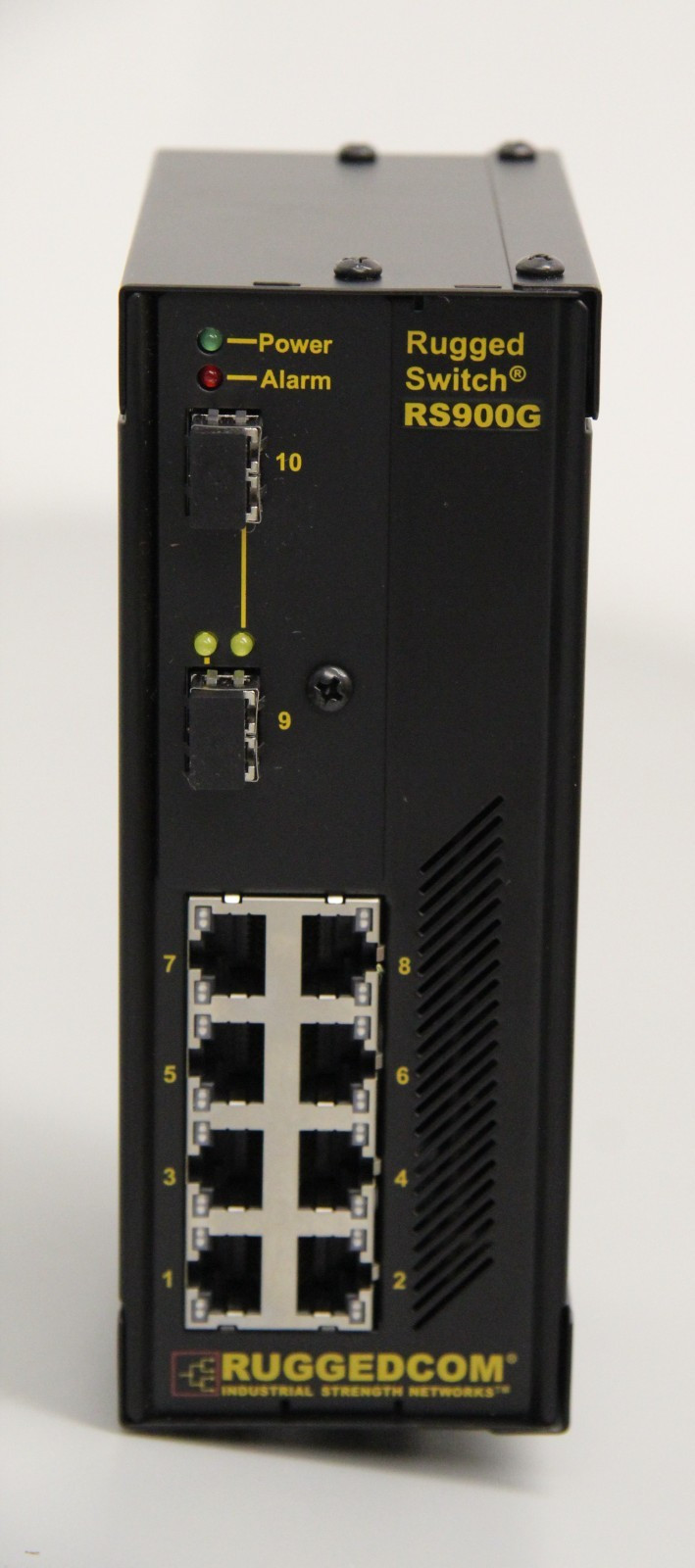 New Open Box RUGGEDCOM Rugged Industrial Network Switch RS900G-24-D-2LCMM-XX