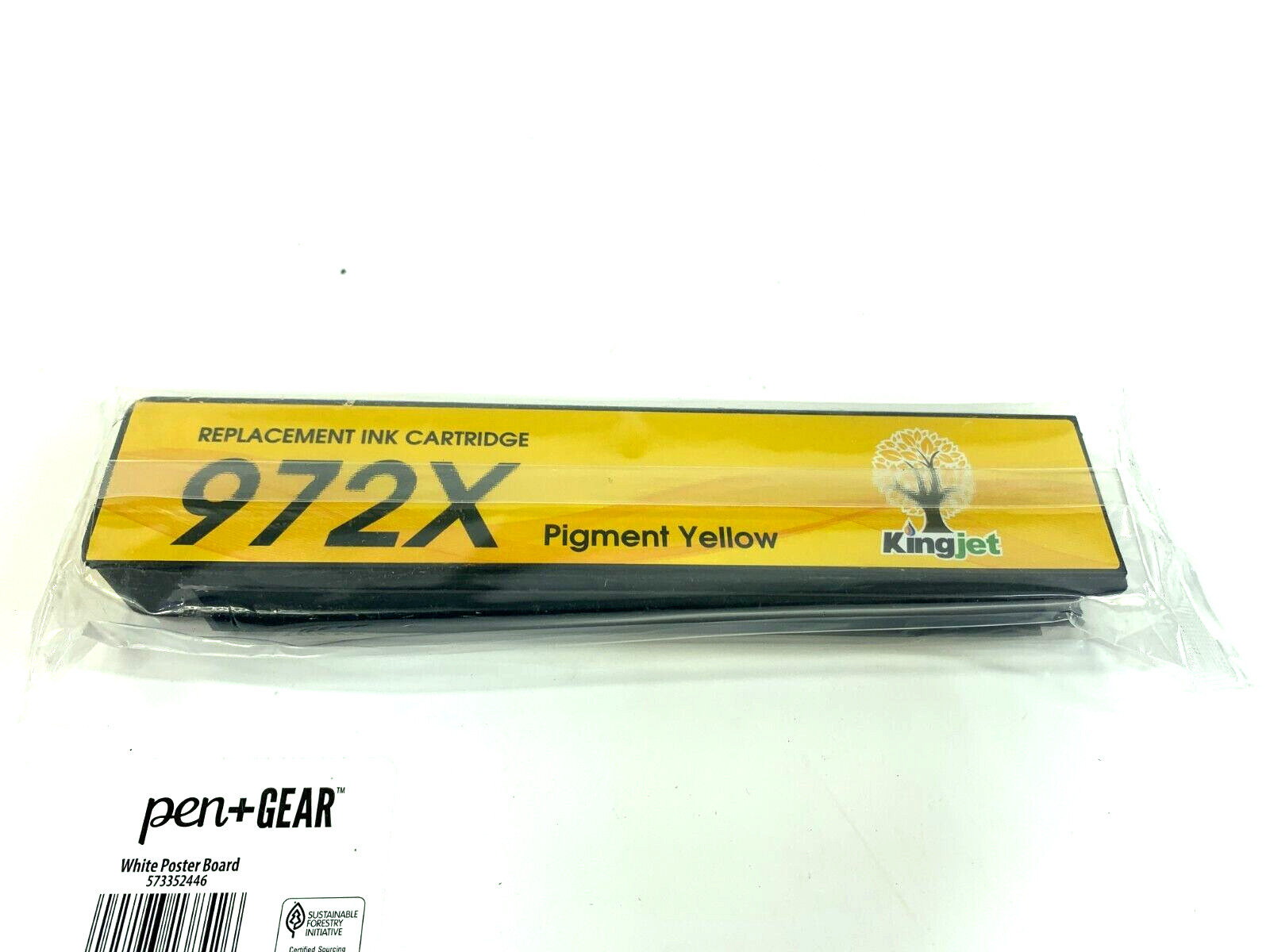 King Jet 972X Pigment Yellow Ink Replacement For HP Sealed