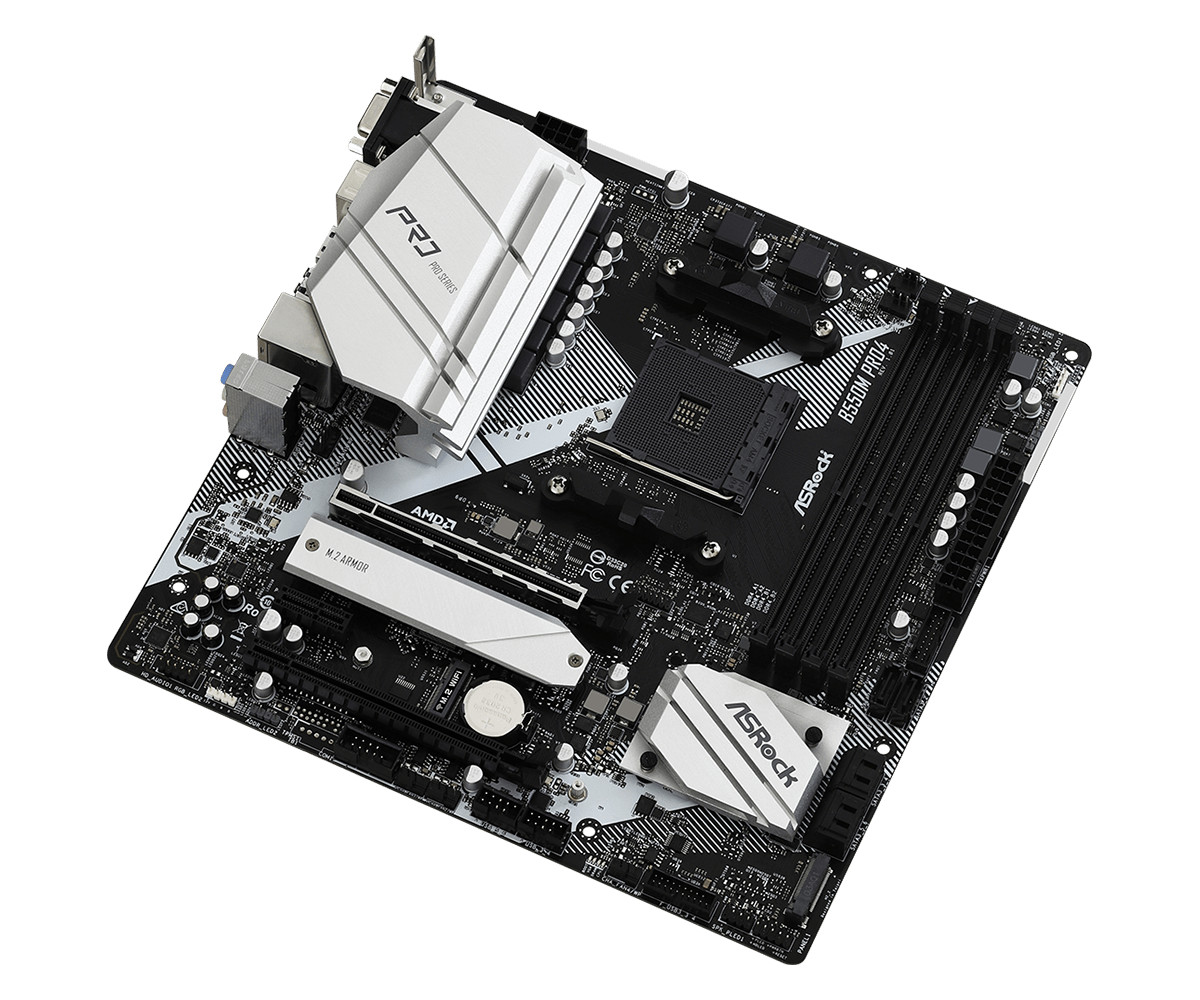 ASROCK B550M PRO4 Motherboard AMD AM4 DDR4 M-ATX Mainboard