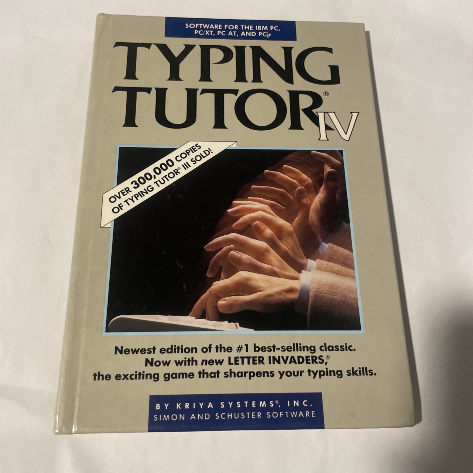 Typing Tutor IV 4 With Letter Invaders by Kriya Systems HC