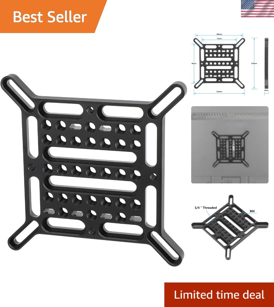 Effortless Mounting with VESA Adapter Plate - Includes All Necessary Screws