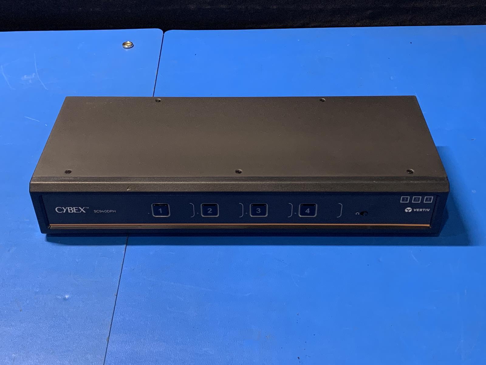 Vertiv Cybex SC900 Secure KVM SC940DPH-400 No AC Adapter