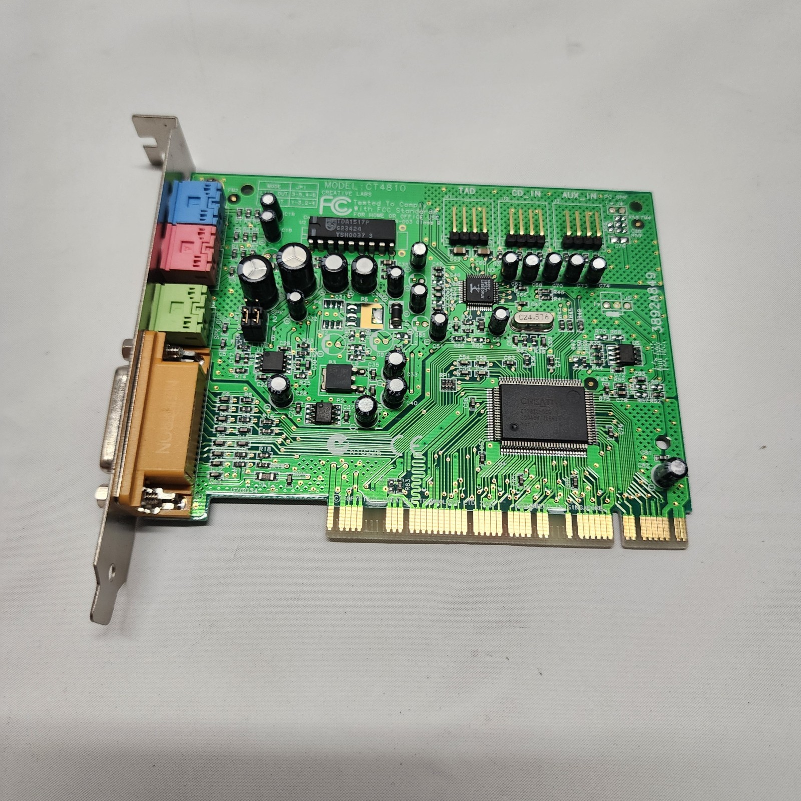 Creative Labs CT4810 Sound Blaster PCI 128 interne Sound-Card Soundkarte