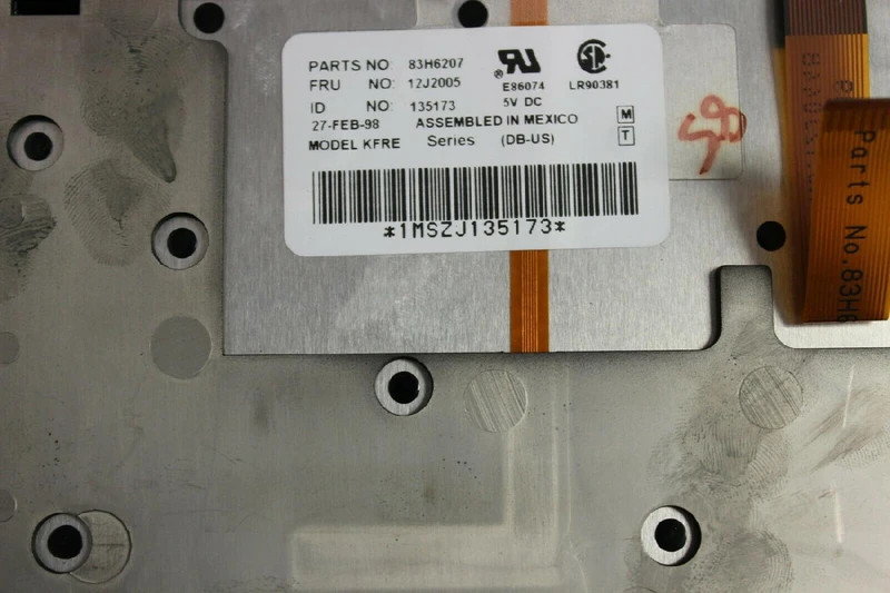 12J2005 ibm keyboard 9548-40U thinkpad 770