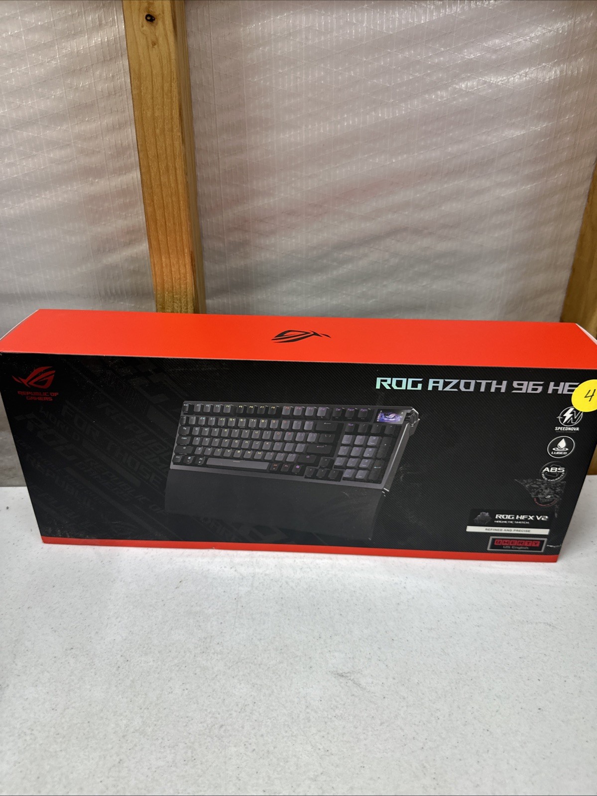 ASUS ROG Azoth 96 HE Wireless Hall Effect Gaming Keyboard - 96% Full-Size, Tri-M