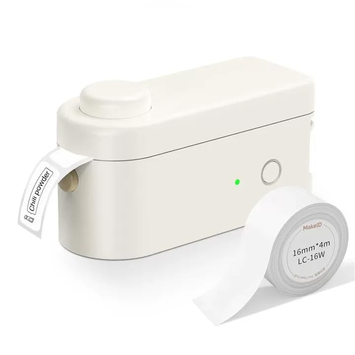 L1C Smart Label Maker Machine Bluetooth Portable Rechargeable With Tape Pro