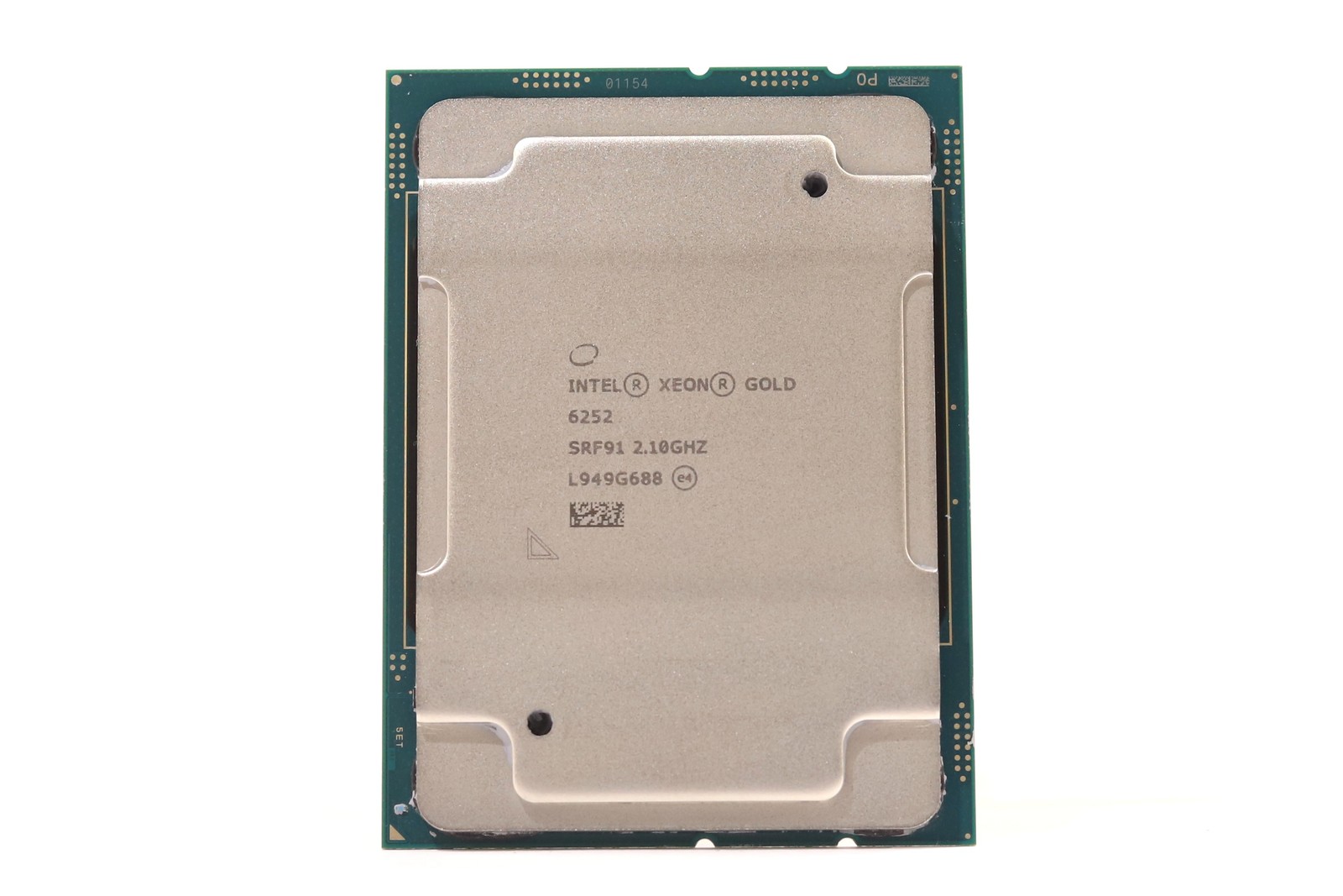 Intel Xeon Gold 6252 2.10GHz 24-Core 35.75MB LGA 3647 Processor P/N:SRF91 Tested