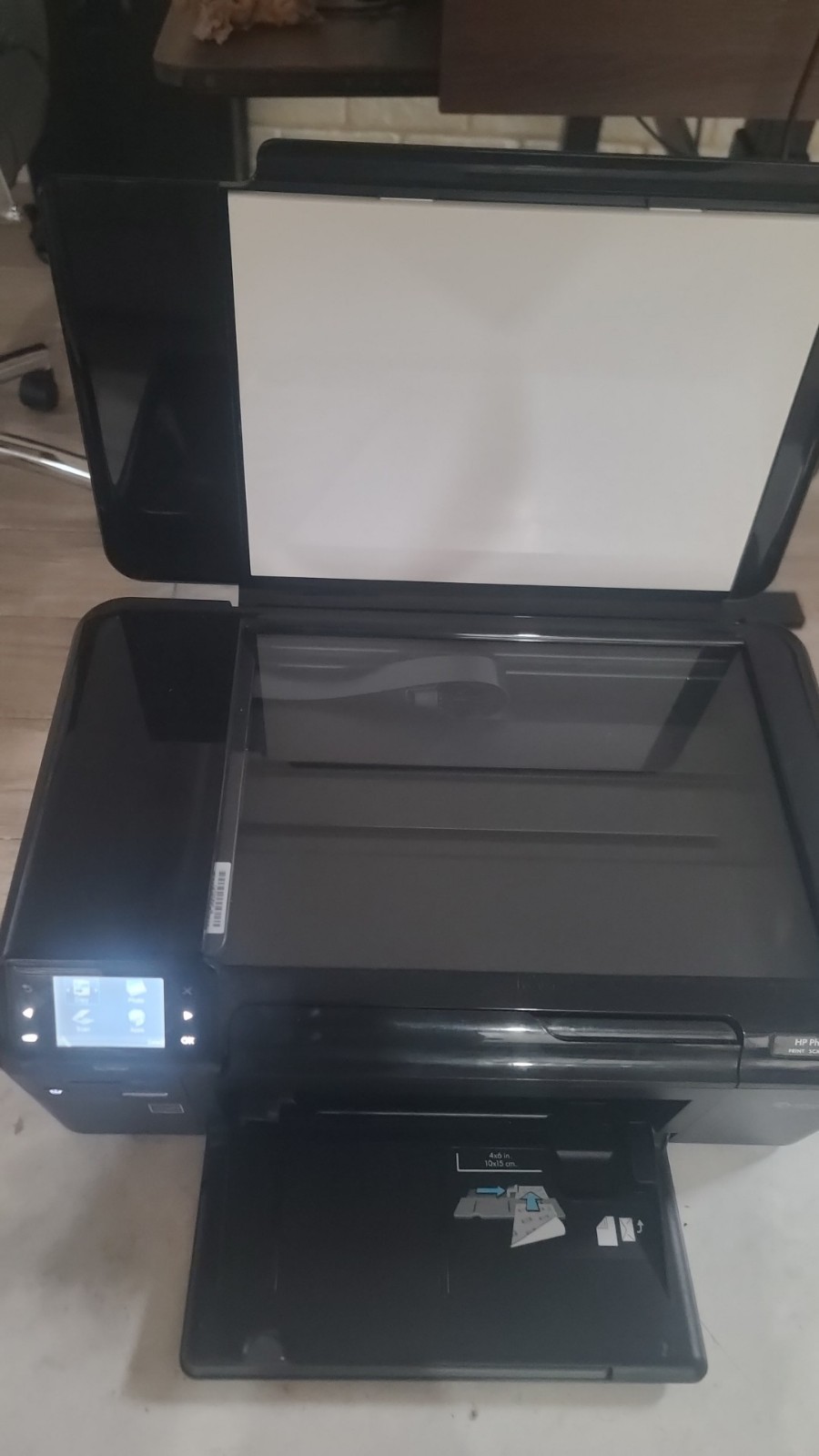 HP Photosmart D110a All-In-One Wireless Printer/Copy/Scan Black No Disc Or Box 