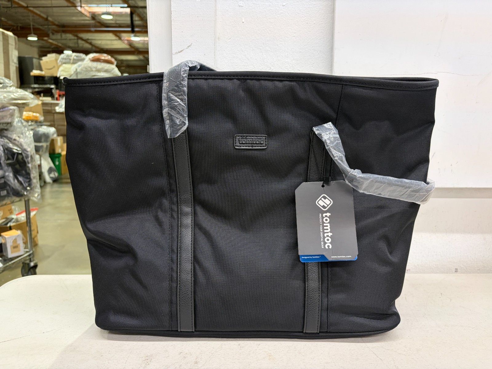 Tomtoc Black Laptop Tote bag - Model A48-E02D