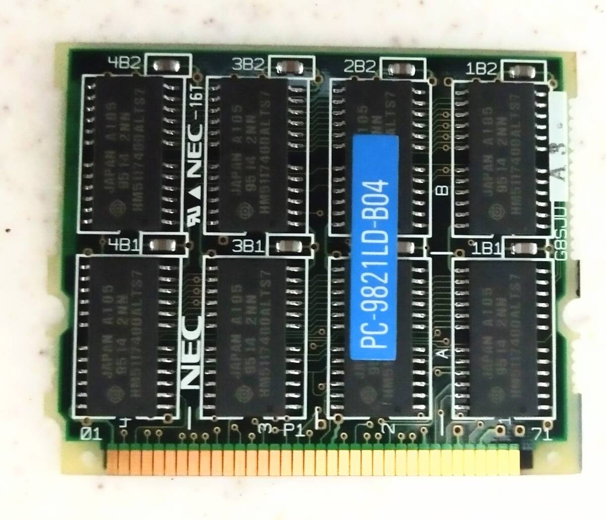 NEC PC-9821LD-B04 32MB Memory Expansion for PC-9821Ld Lt Lt2 Ne3 Nd2 Na7 Nx