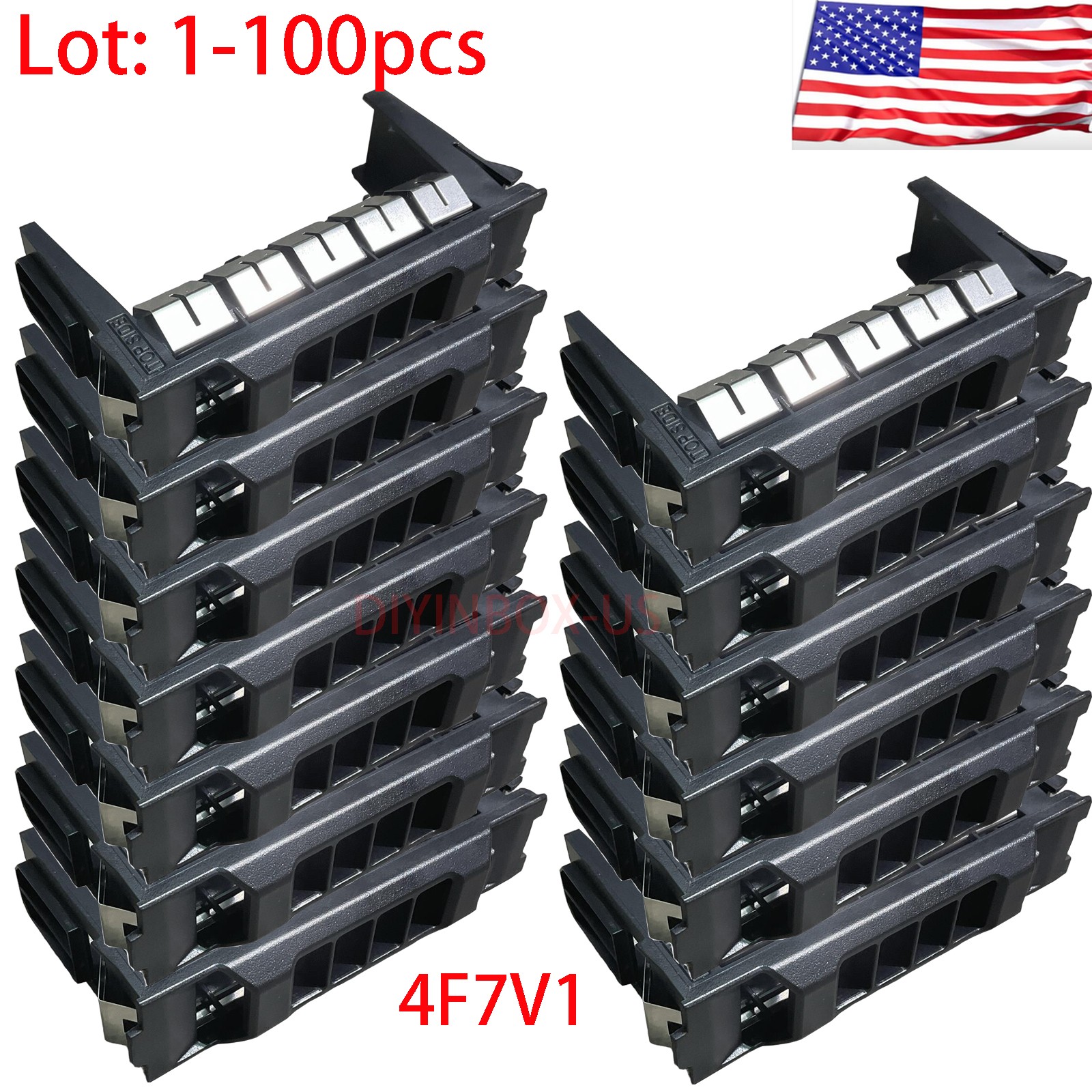 4F7V1 Dell Hard Drive Bay Blank Poweredge R410 R610 R710 R730XD T420 T430 Lot