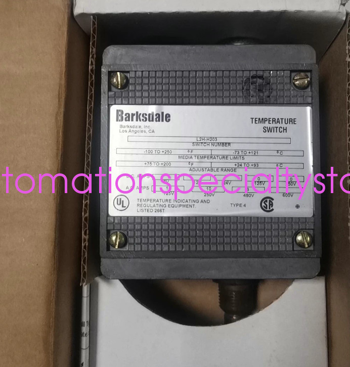 1PCS NEW BarksdaIe  L2H-H203 Temperature sensor shipping  Via DHL or Fedex
