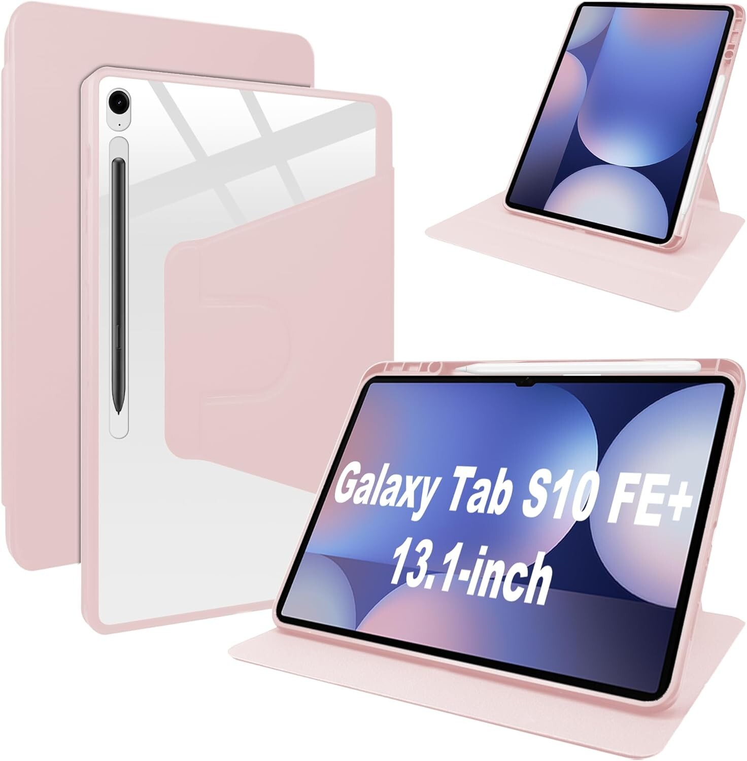 Protective Case for Samsung Galaxy Tab S10 FE Plus / S10 FE+ 13.1'' Inch Tablet